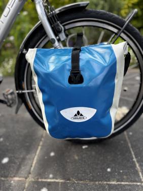 VAUDE AQUA Front single (14L) grijs-blauw.