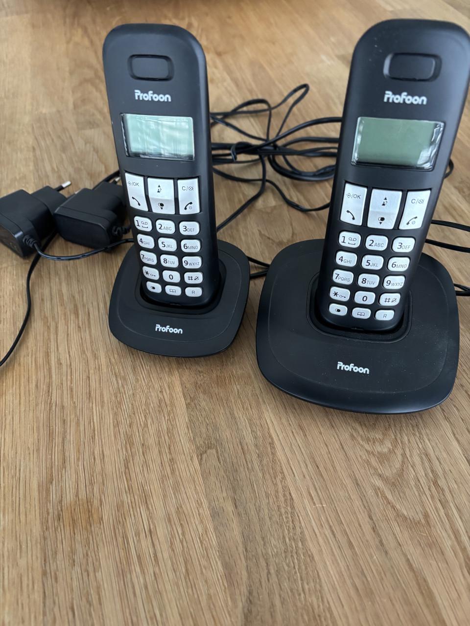 DECT telefoon 2 handsets