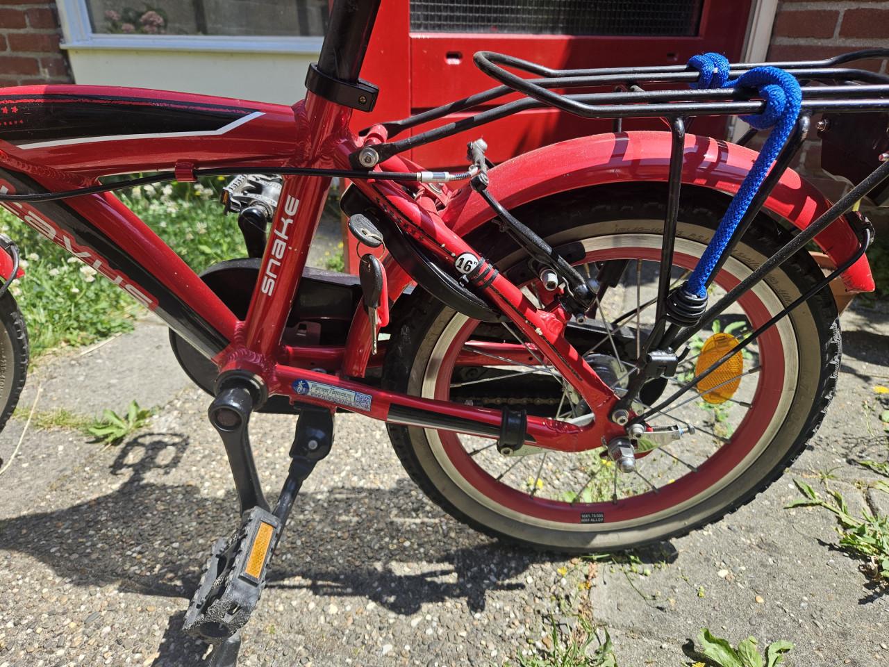 Mooie en goede Batavus kinderfiets met 16 inch banden