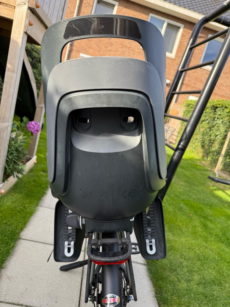 BoBike fietszitje achter
