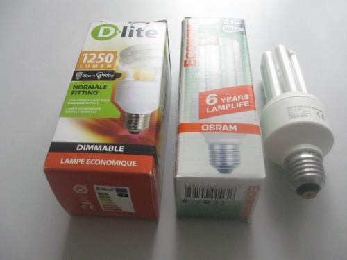 3 Energy lampen