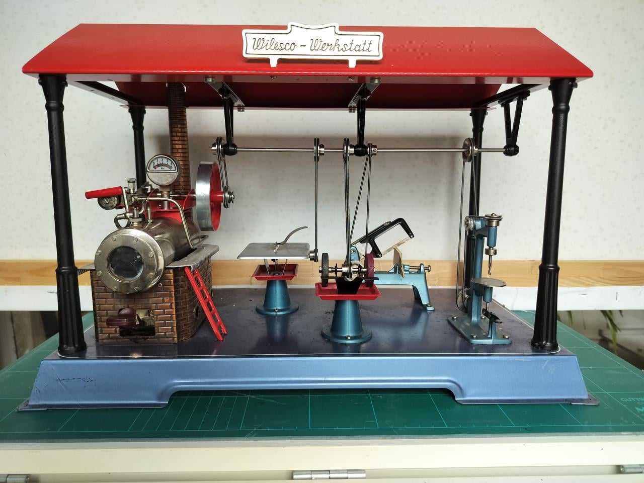 Speelgoed stoommachine
