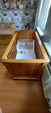 Ledikant en Box te koop samen 35 euro