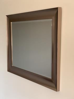 Spiegel goud/ bronskleurig