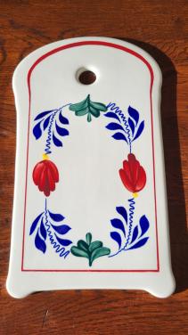 Boerenbont (Boch Belgium) kaasplankje/serveerplankje - NIEUW