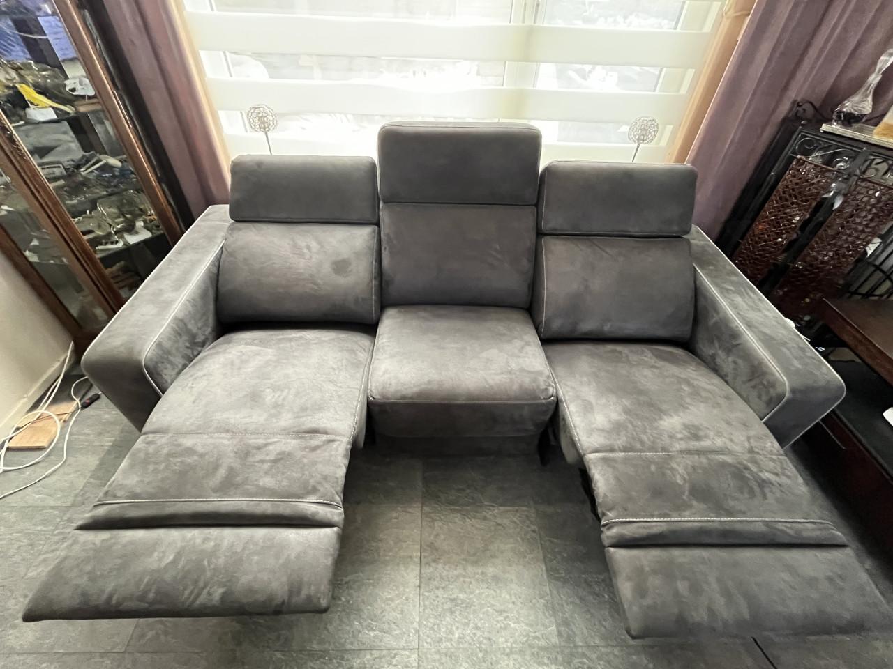 Elektrische Relaxbank Antraciet Z.G.A.N.