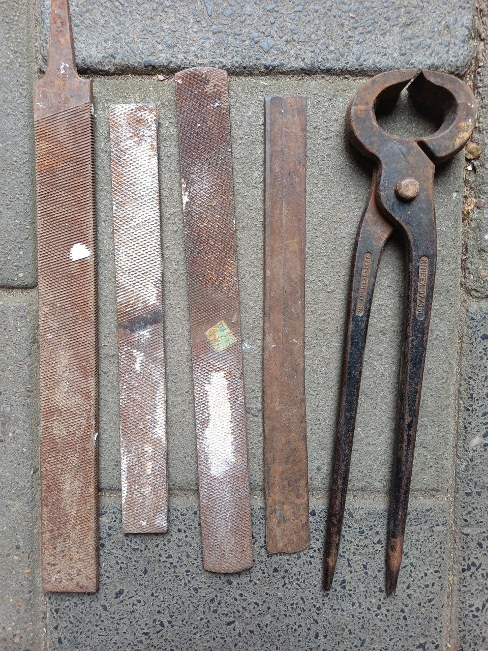 Hoefsmid gereedschap