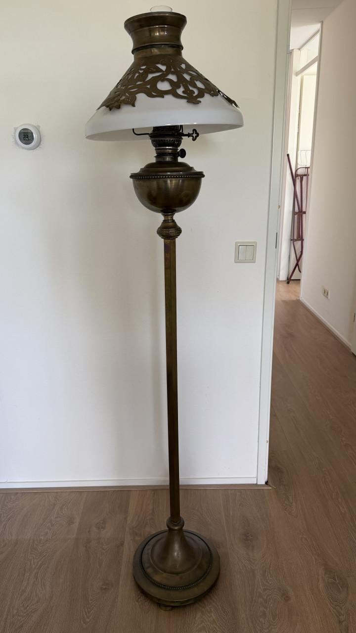 Antieke olie Lamp