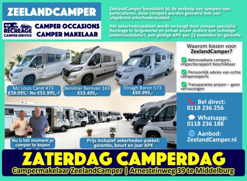 🚌✨ Zaterdag Camperdag bij ZeelandCamper Middelburg!