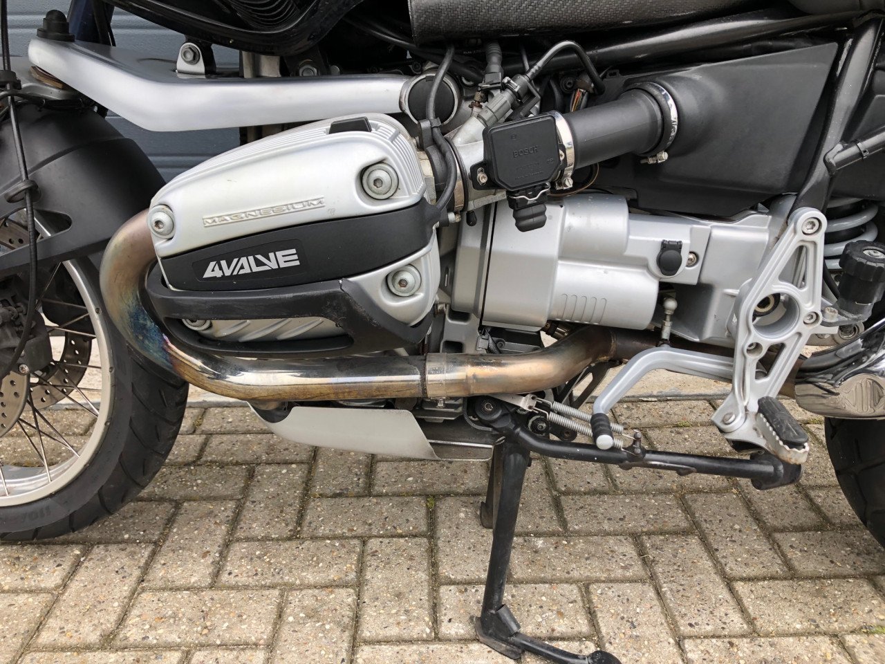 BMW R1150GS uit 2002 met ABS en slechts 63dkm, topkoffer, rijklaar €3750,-