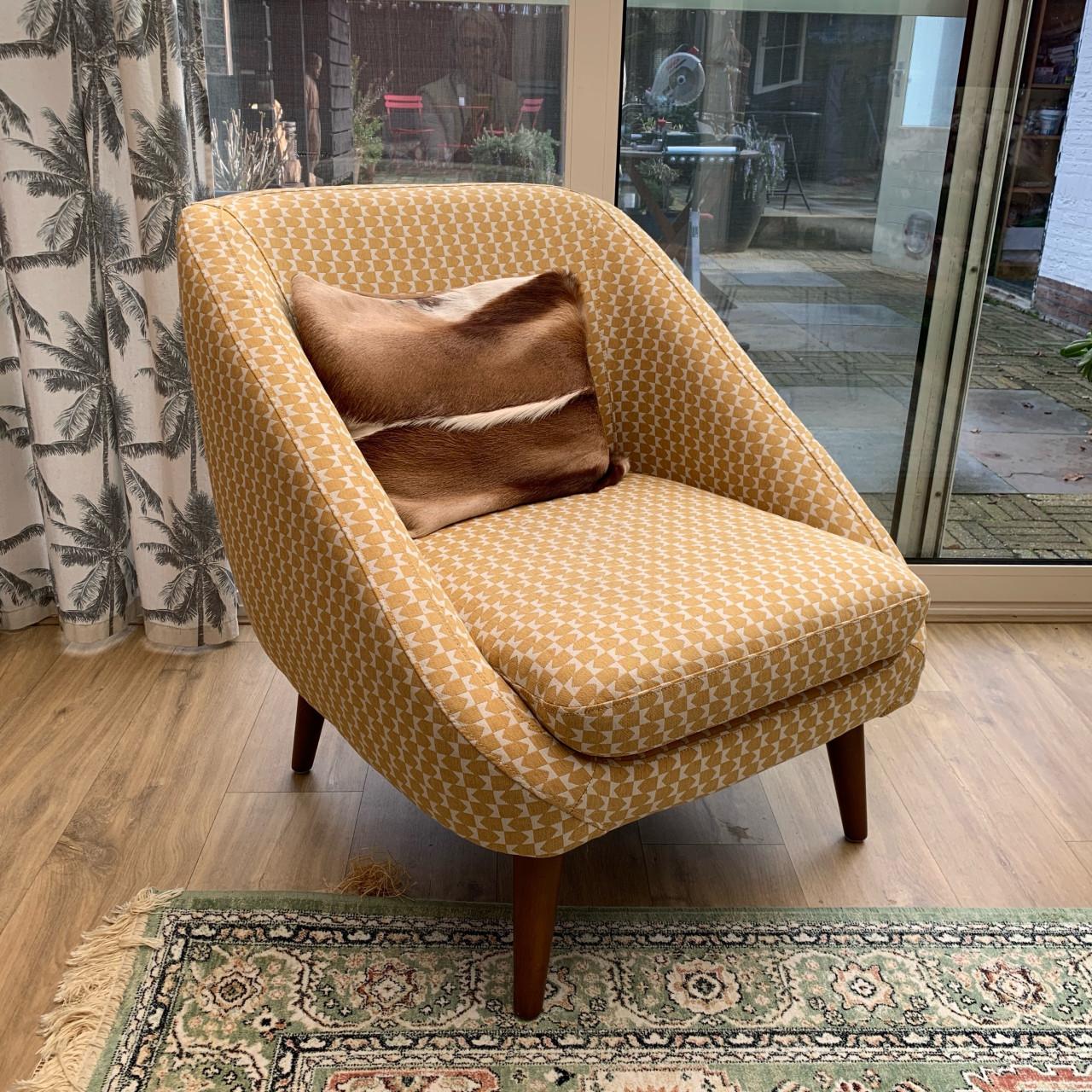 Vintage relax stoel fauteuil La Redoute Séméon Nieuwstaat