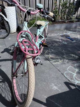 Meisjes fiets