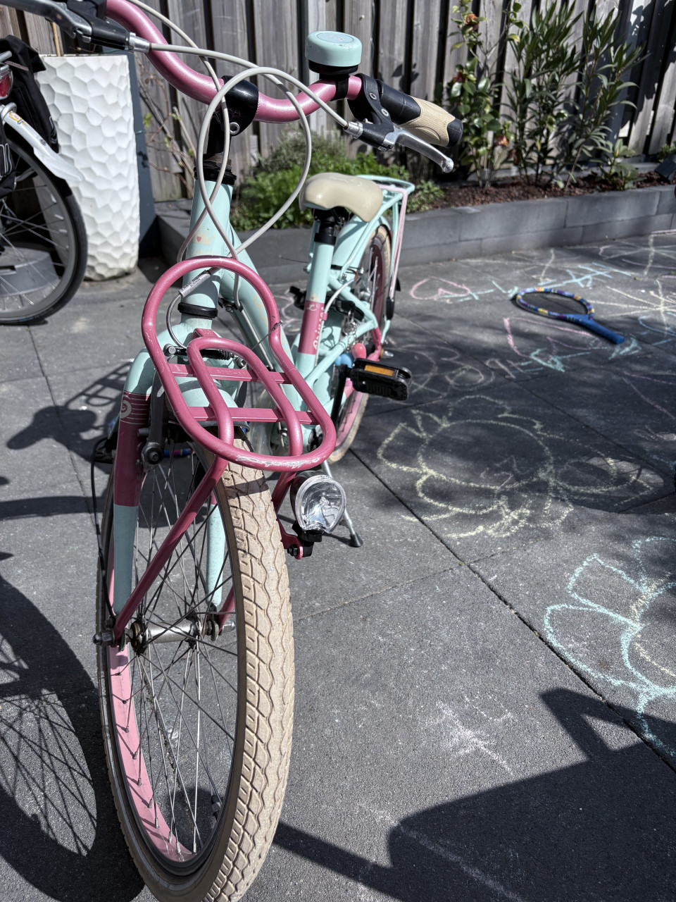 Meisjes fiets