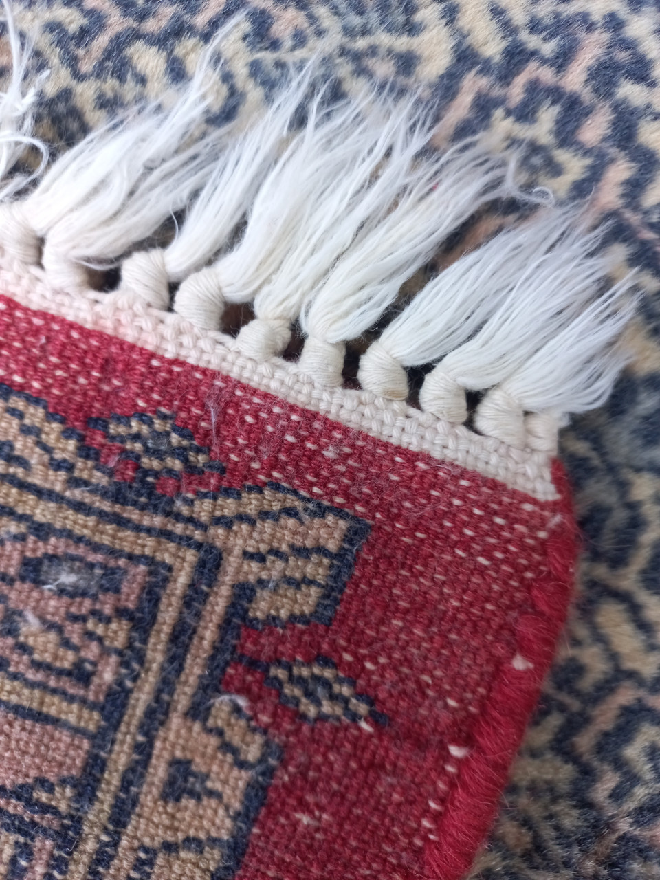 Vintage Perzische tapijt uit begin 19e Eeuw