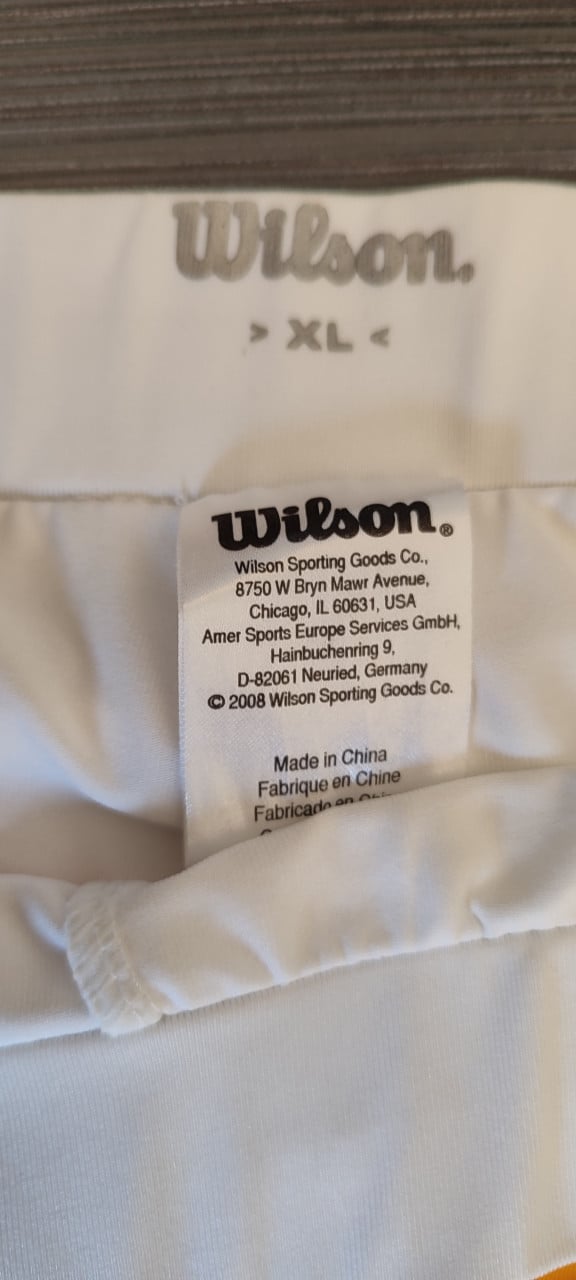 Wilson tenniskleding dames - Rok + top - Maat XL - zo goed als nieuw