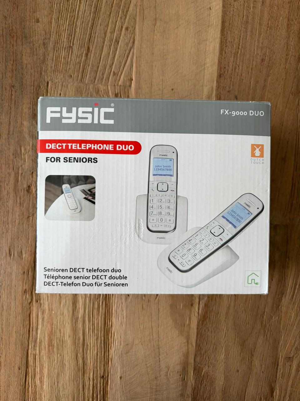 Fysic FX-9000 Duo seniorentelefoon