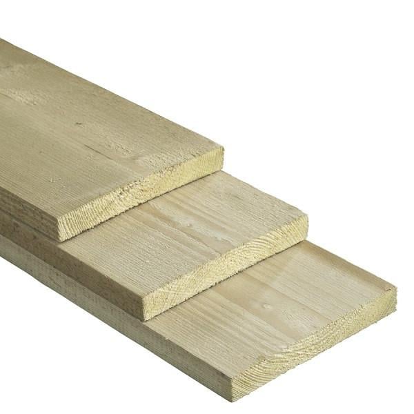 POTDEKSELPLANKEN GEIMPREGNEERD SCHERPE PRIJZEN.