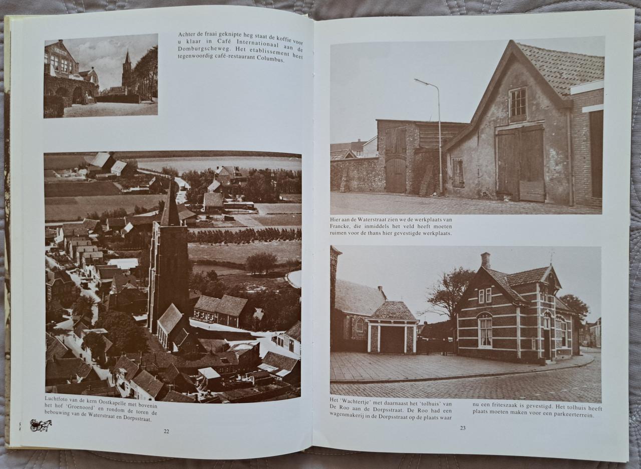 OOSTKAPELLE EN DOMBURG TOEN EN NU - Jacky Nijsen - 1994