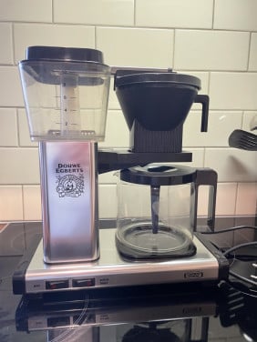 DE koffiezetapparaat