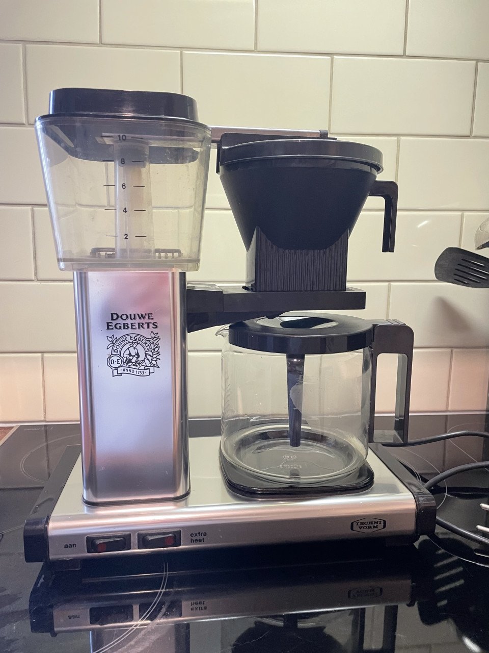 DE koffiezetapparaat