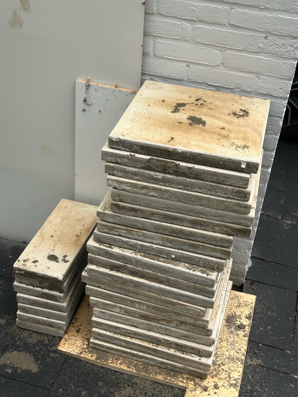 Gratis plavuizen/ terrastegels