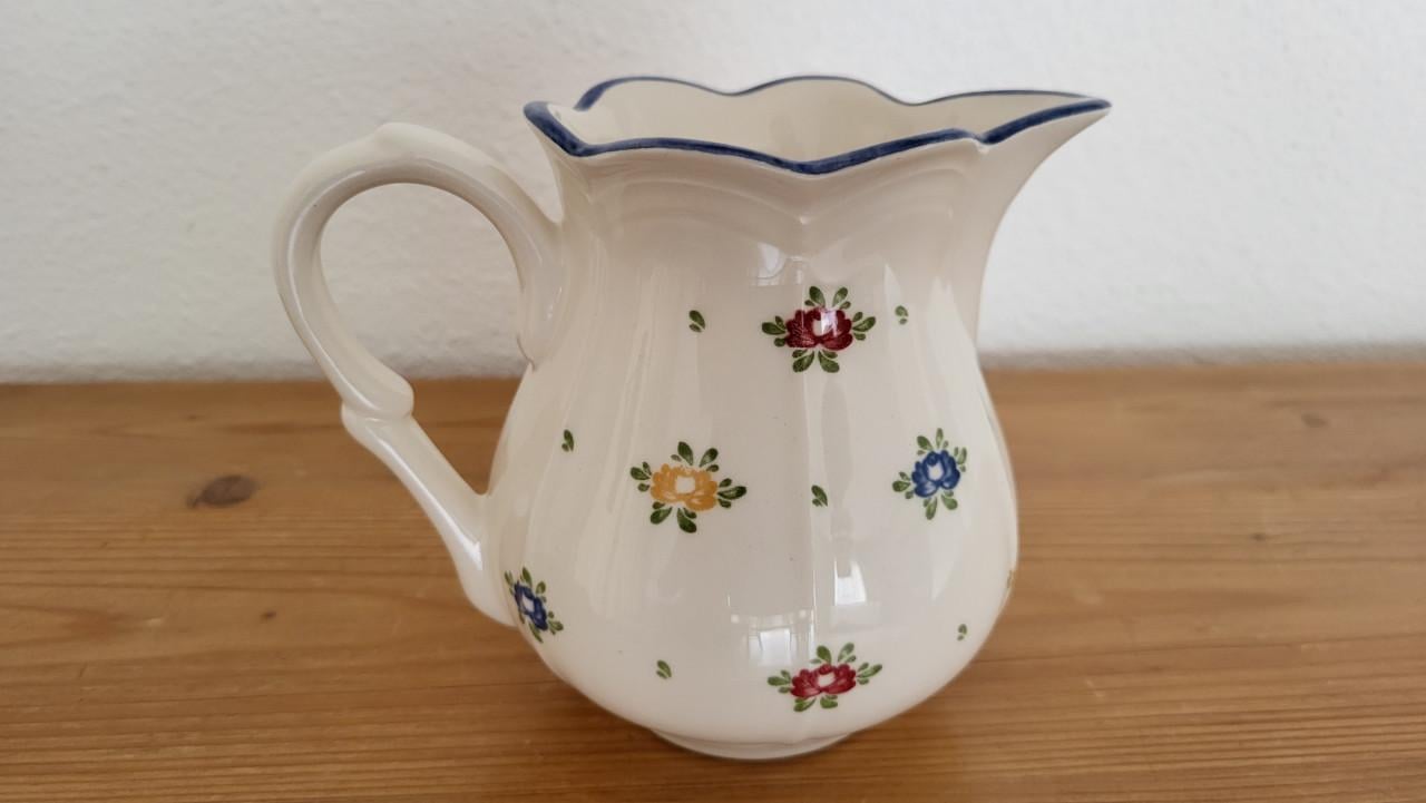 Zeller Fayencerie Petite Rose kan 0,5 liter