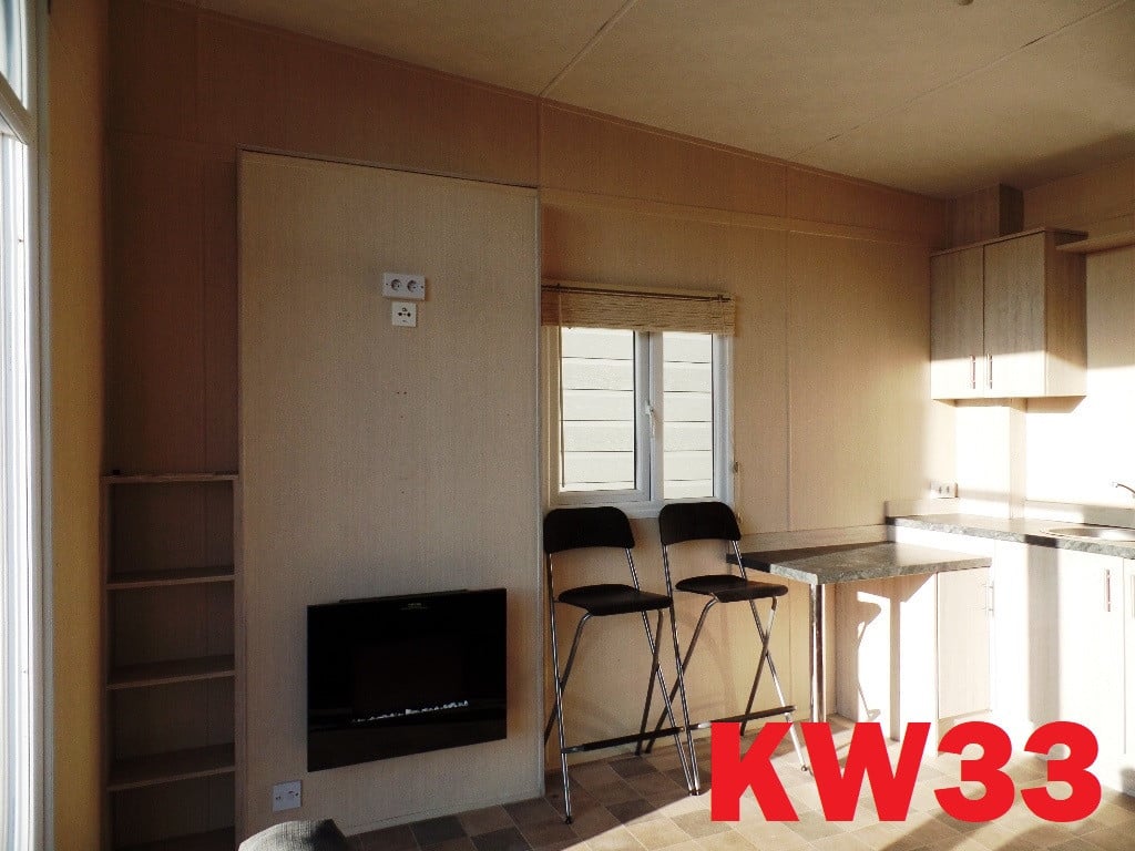 Compacte stacaravans en chalets voor kleine kavel te koop