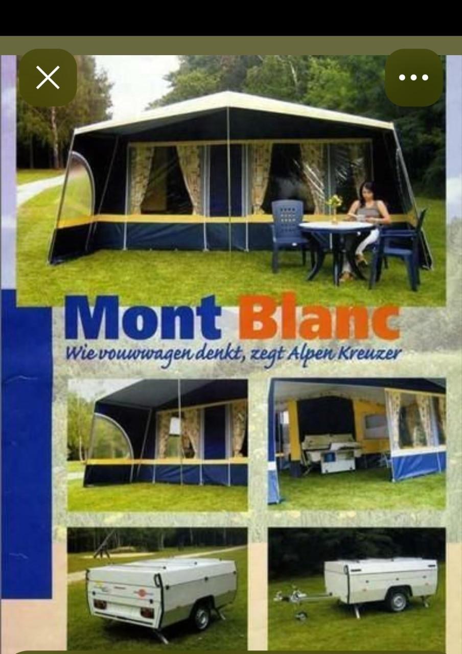 Alpenkreuzer Mont Blanc vouwwagen