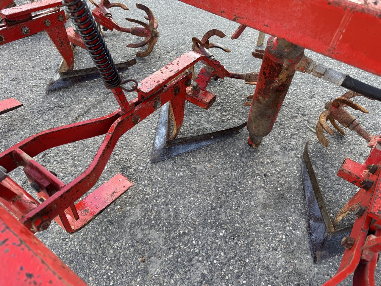 6 rijen 7 elementen Steketee schoffelmachine