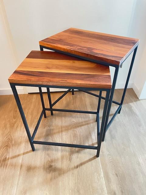 Bijzettafeltjes en laptoptafel