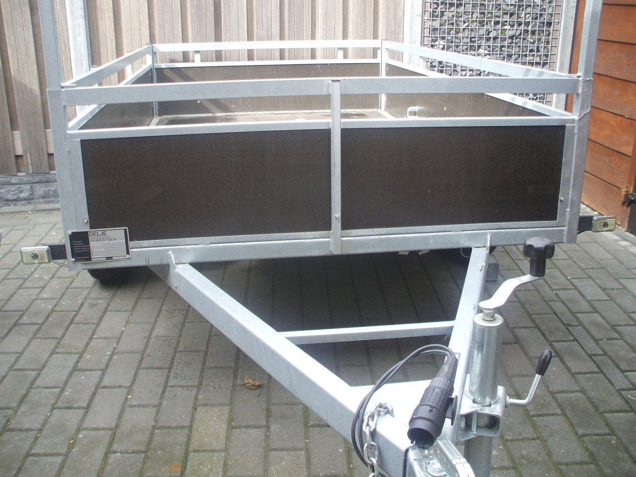 Aanhangwagen DELJE 750 kg - 2 jaar oud