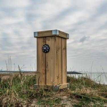 10jarige Jubileumactie - Zeeuwse knop bloembak L32 x B35 x H85