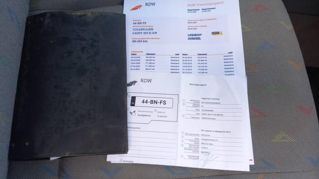 Volkswagen Caddy 2.0 sdi 51kw