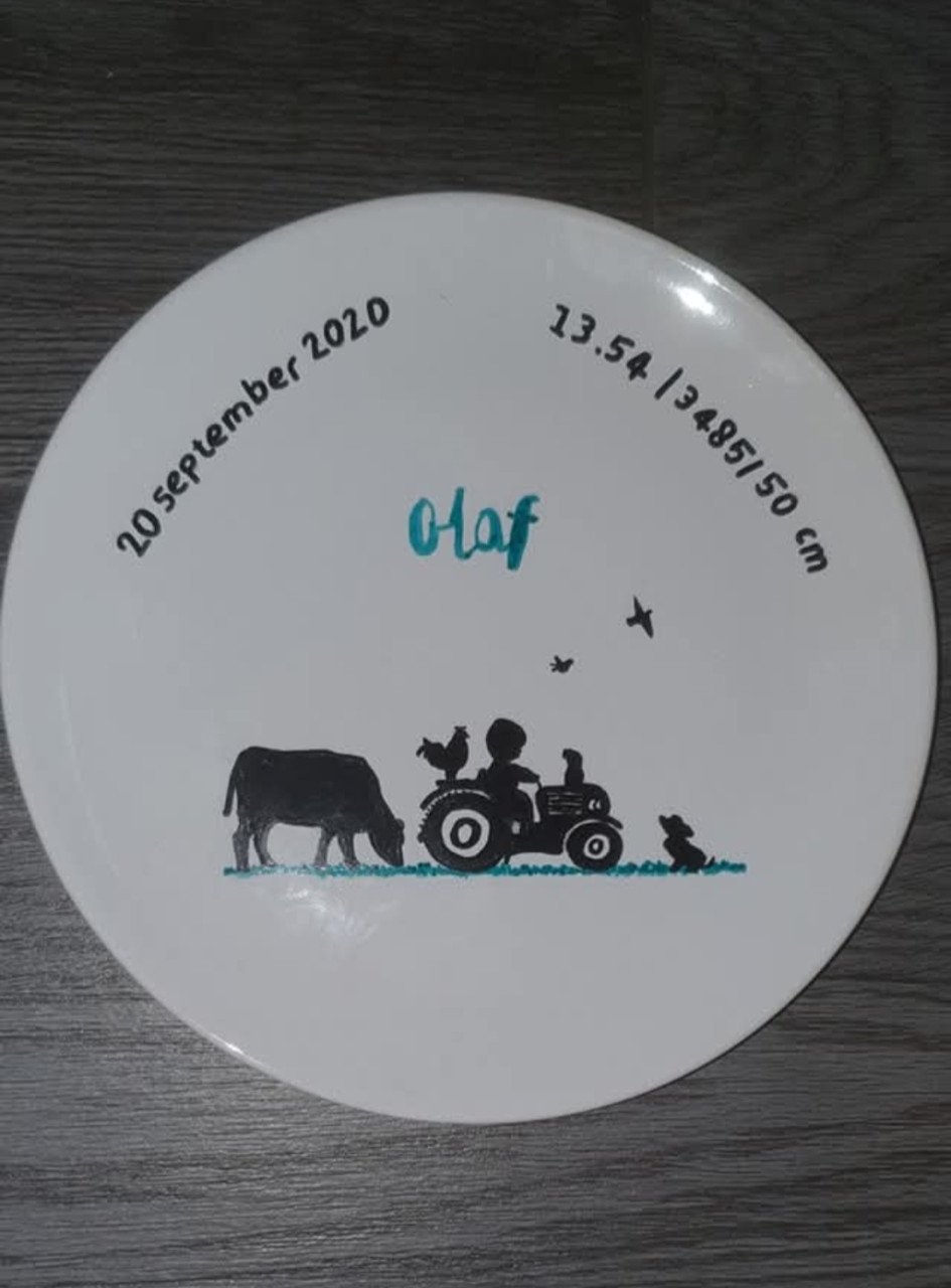 Workshop Dots/ stippen op een bordje