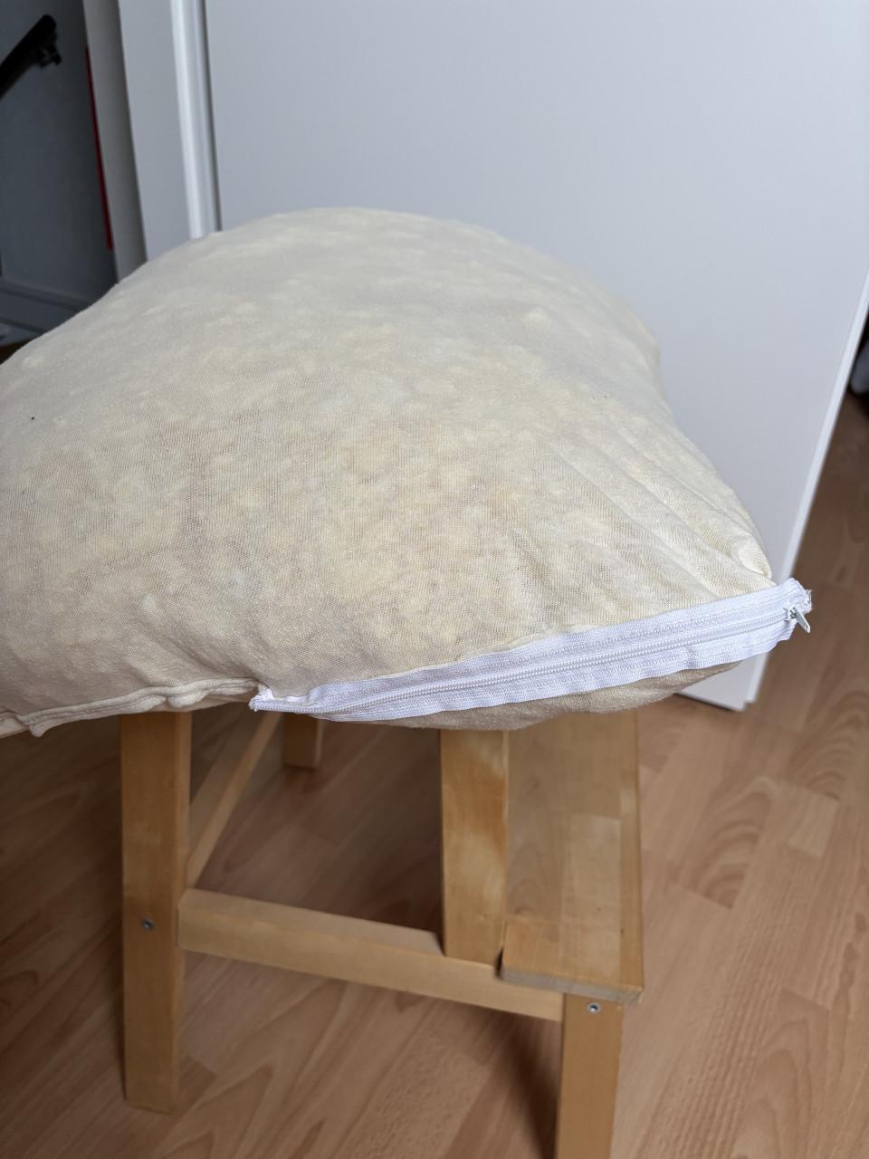 M-Line hoofdkussen 60x40 dikte aanpasbaar