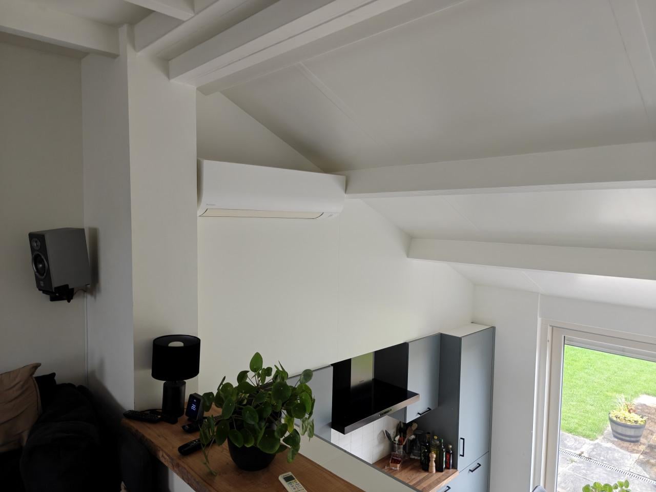 Daikin 5,0 kW split-airco koelen en verwarmen! Draaiend te zien tot 24/7!