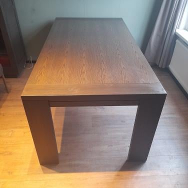 Eettafel met verlengstukken, exclusief stoelen