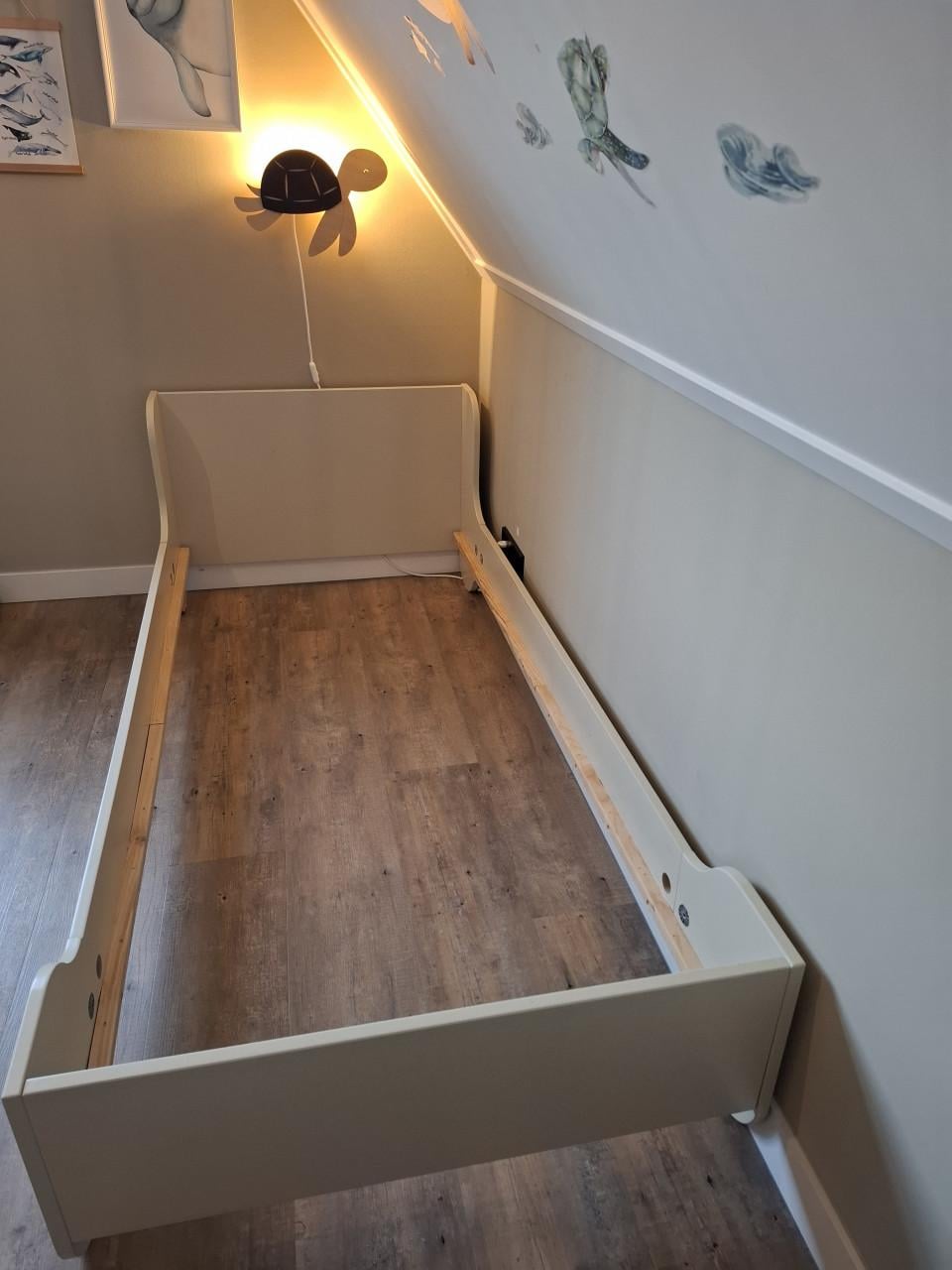 Kinderbed beige