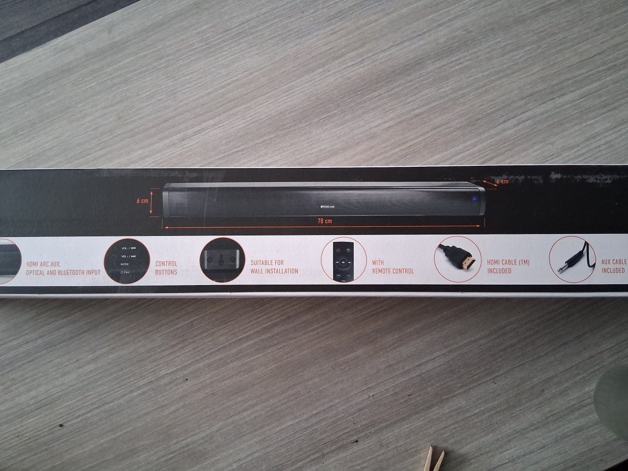 Te koop Roseland sound bar