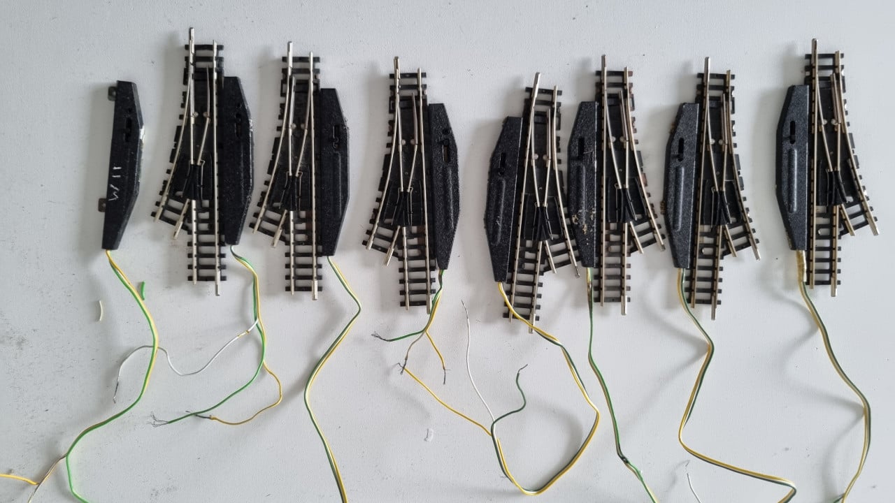 Minitrix wissels