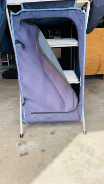 Campingkast incl draagtas.