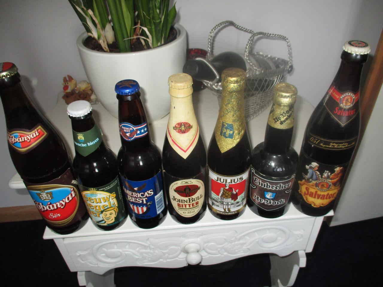 Bierflesjes verzameling