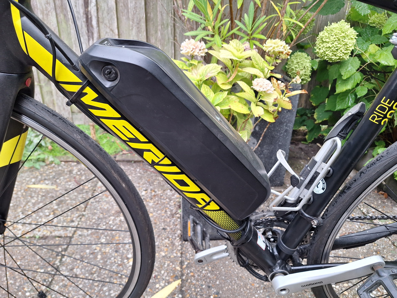 Merida Ride 200 met ondersteuning 56 cm.