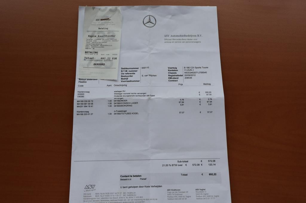 Mercedes-Benz B-Klasse 180 cdi business class i automaat i stoelverwarming 