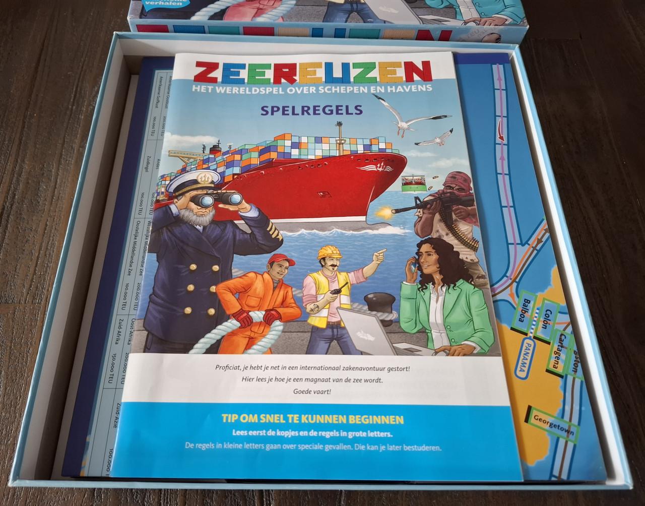 ZEEREUZEN Het wereldspel over schepen en havens