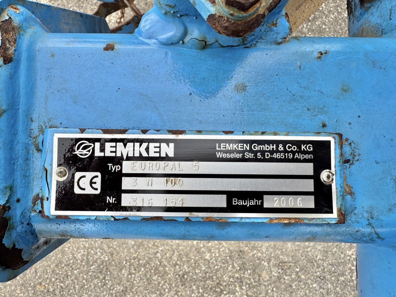 Lemken Europal 5 ploeg