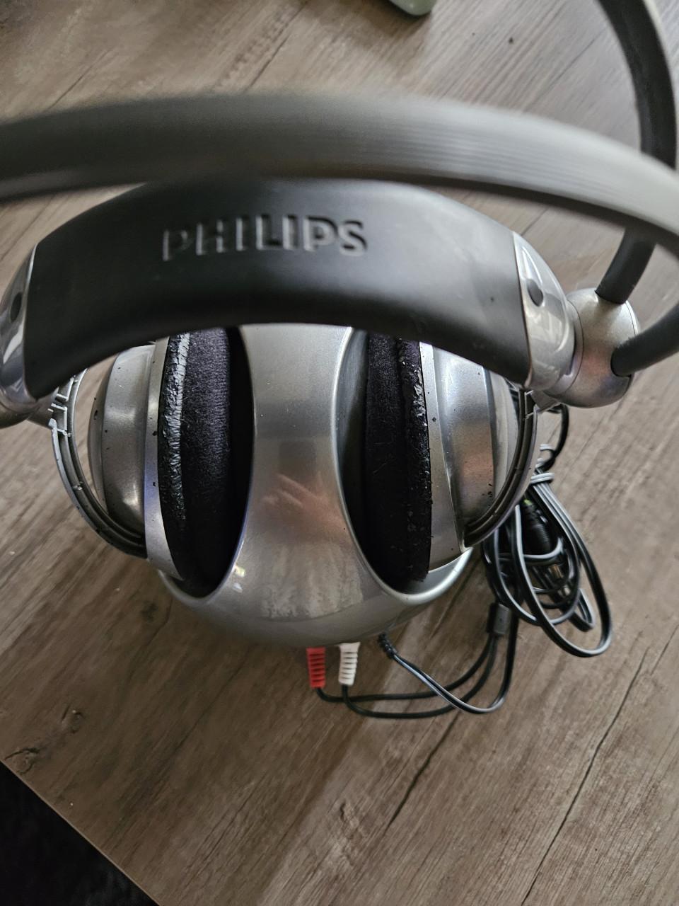 Werkend vintage draadloos PHILIPS SBC HC8412 koptelefoon