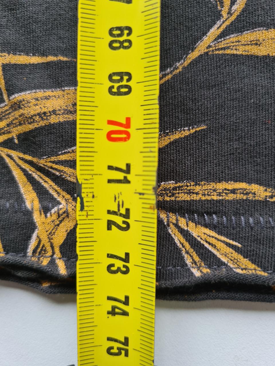Rockerbox zwart / okergeel T-shirt  Maat XL