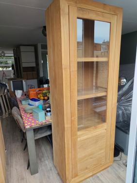 Teak houten kast