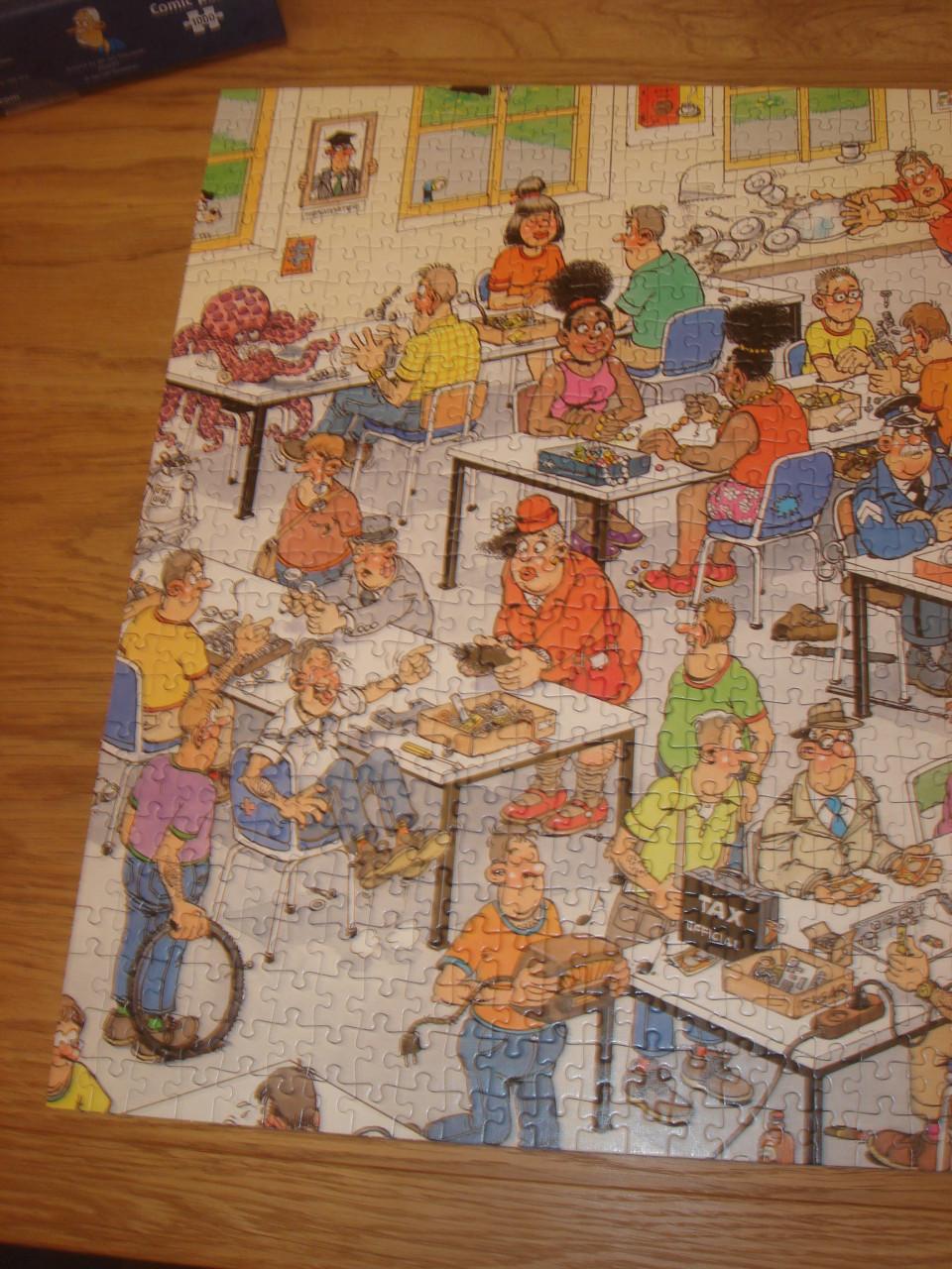 Te koop Complete Jan van Haasteren puzzel Kunnen wij het maken